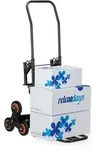 Relaxdays - Sackkarre Treppensteiger, Klappbarer Transportwagen, Bis 50/150 Kg,