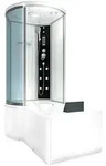Acquavapore - Kombination Badewanne Dusche K55-r01 Duschtempel 100x170 Cm