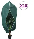 Wintervlies Mit Rei&szlig;verschluss 10 Stk. 70 G/m2 3,93x3 M Vidaxl