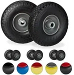 8 X Sackkarrenrad, Pannensichere Pu Vollgummireifen, 3.00-4 Stahlfelge, 20mm...