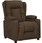 Relaxsessel Braun Stoff Vidaxl