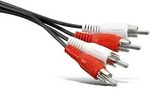 S-impuls Cinchkabel, Audio, 2,5m, Schwarz