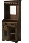 Bar Mango 75x35x170 Braun Lackiert Railway 441