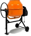 Eberth Betonmischer M&ouml;rtelmischer 180 Liter Trommelvolumen (650 Watt Starker Motor,