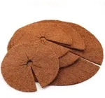 2 Kokos Mulchscheiben 60cm Kokofasermatte Kokosfaser Pflanzenschutzmatte Kokos