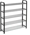 Schuhschrank, B&uuml;cherregal, Schuhregal, Schwarz