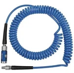 Riegler Spiralschlauch-druckknopf-sicherheitskupplung-set Pu &Oslash; 12 X 8 L&auml;nge 10 M -