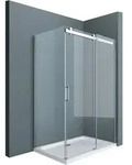 Doporro Duschkabine Ravenna17 100x120x195cm Duschabtrennung Mit Schiebet&uuml;r Inkl. 4cm