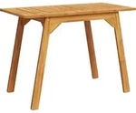 Garten-esstisch 110x56x75 Cm Massivholz Akazie Vidaxl
