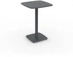 Garten-hochtisch 2-sitzer Alegoria 70x70cm Graphitgrau - Hesp&eacute;ride
