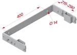 Hymer Wandhalter U-form Verstellbar