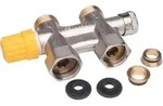Danfoss - Anschlussarmatur Vhs-un Heizk&ouml;rper G 3/4', Durchgangsausf&uuml;hrung,