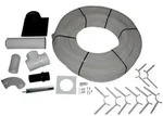 Wolf - Anschluss-set Dn 110/160-c93x Dn 110 Flexibel Im Schacht, Abdeckung