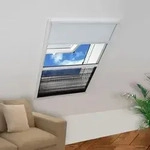 Vidaxl - Insektenschutz-plissee F&uuml;r Fenster Jalousie Aluminium 80x100 Cm