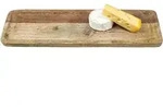 Xxl Mango Servierplatte Lebensmittelecht - 61 X 17 Cm - Deko Kerzenbrett...