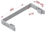 Hymer Wandhalter U-form Verstellbar