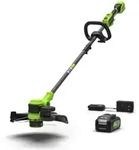 33cm Brushless Rasentrimmer 24v Greenworks Generation 2 - 4,0ah Akku Und...
