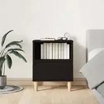 Nachttisch Schwarz 40x35x50 Cm Vidaxl