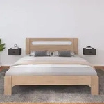 Wand-nachttische 2 Stk. Grau 40x29,5x22 Cm Vidaxl