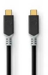 Nedis - Usb Kabel Usb 32 Gen 2x2 Usb C Stecker Usb C Stecker 100 W 4k60hz 20 Gbps