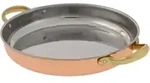 Bratpfanne, Kupferpfanne Mit Griffen - Aus Kupfer Und Messing, 20cm