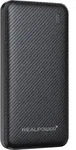 Realpower Powerbank 10000 Mah Quick Charge, Usb Pd Usb-a, Usb-c&reg; Schwarz