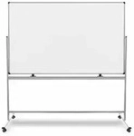 Master Of Boards - Whiteboard Speziallackiert Mobil & Drehbar 180 X 120 Cm