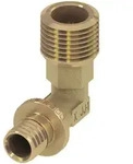 Teceflex Winkel&uuml;bergangsnippel, Siliziumbronze, 707805