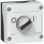 Baco 224216 Lbx12510 Drehschalter Im Geh&auml;use Schwarz, Grau Drehentriegelung...