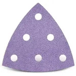 Purple Hd Klett-schleifbl&auml;tter, 93 Mm, 6-loch, F. Deltaschleifer, Keramik-mix...