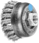 Pferd Tools Topfb&uuml;rste Gezopft Tbg &Oslash; 65 Mm M14 Edelstahl-draht-&oslash; 0,35 Mm