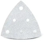 White Klett-schleifbl&auml;tter, 82 Mm, 6-loch, F. Deltaschleifer, Normalkorund (50 Stk.)