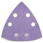 Purple Hd Klett-schleifbl&auml;tter, 93 Mm, 6-loch, F. Deltaschleifer, Keramik-mix (50