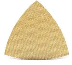 Ultranet Klett-schleifgitter, 82 Mm, F. Deltaschleifer, Wei&szlig;es Edelkorund (25...