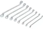 Bgs Technic - Doppel-ringschl&uuml;ssel-satz Gekr&ouml;pft Sw 6 X 7 - 20 X 22 Mm 8-tlg.