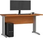 Pc-schreibtisch Akord Bm135 In Der Farbe Erle B135 X H76 X T60 Cm