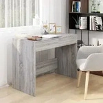 Schreibtisch Grau Sonoma 101x50x76,5 Cm Holzwerkstoff - Vidaxl