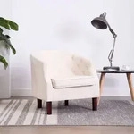 Sessel Beige Stoff Vidaxl