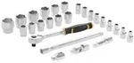 Stanley - Fatmax Steckschl&uuml;ssel Set, 26-teilig 1/2 Zoll