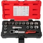 Tripleplus&reg; Steckschl&uuml;sselsatz 3/8'' - 1/2'' - 10 Bis 24 Mm