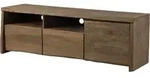 Massivmoebel24 - Tv-board Mango 178x48x58 Braun Ge&ouml;lt / Sandgestrahlt Pure...