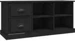 Vidaxl - Tv-schrank Schwarz 102x35,5x47,5 Cm Holzwerkstoff