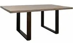 Esstisch Mango 190x90x76 Braun Lackiert Heavy Industry 201