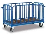 Variofit Vierwandwagen Mit Senkrechten Streben 1.305 X 810 Mm Traglast 1.200 Kg