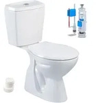 Stand-wc Mit Taharet Keramik-sp&uuml;lkasten Softclose Wc-sitz Toilette Wc Senkrecht