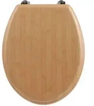 Wc-sitz Mit Bambus-effekt Aus Holz - 5five