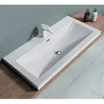 Sogood - Design Waschbecken Colossum01, Wei&szlig; Aus Gussmarmor, Waschtisch,...