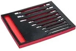 Bahco Fit&go 2/3 Schaumstoffeinlage Doppel-innensechskantschl&uuml;sselsatz - 9-tlg.