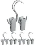 50 X Stiefelklammern Im Set, Doppelte Klemme, Gummiert, Aufbewahrung Stiefel &