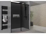 Nischendusche Mit Schiebet&uuml;r Soft-close Bernstein Dx906 Flex 120 Cm Schwarz Matt 8
